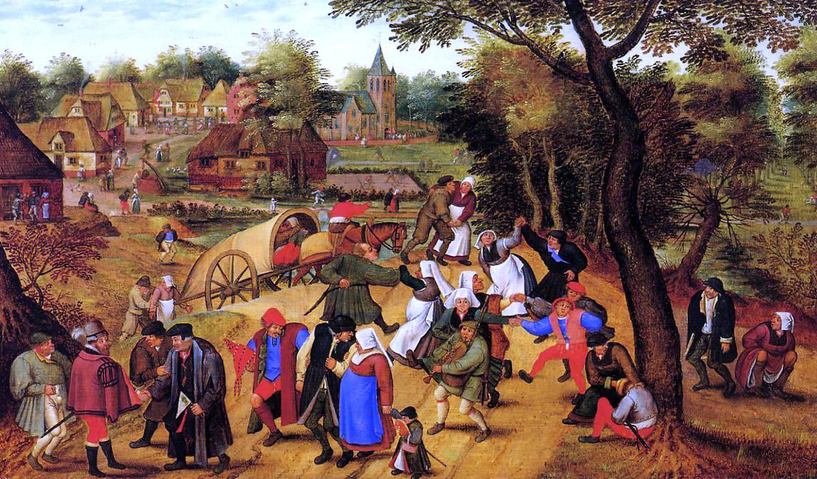 The Younger Pieter Bruegel The Return of the Fair - Hand Painted Oil Painting