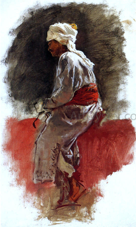 Edwin Lord Weeks The Rider - Hand Painted Oil Painting