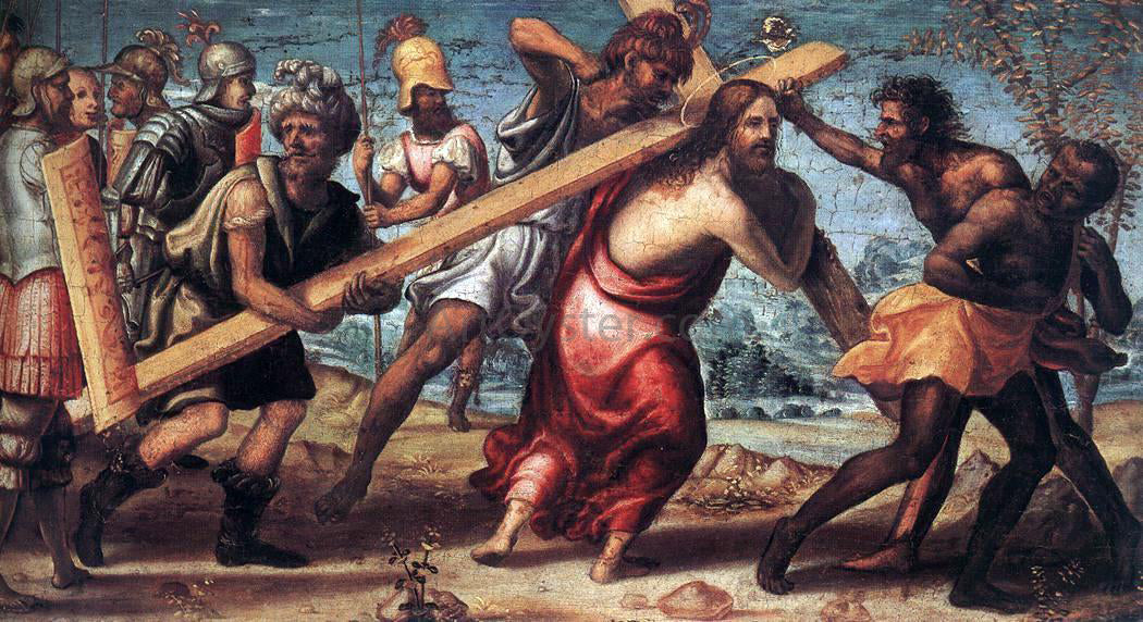 Il Sodoma The Road to Calvary - Hand Painted Oil Painting