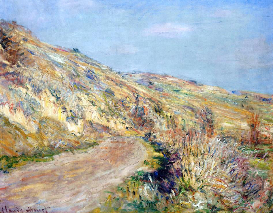  Claude Oscar Monet The Road to Giverny - Hand Painted Oil Painting