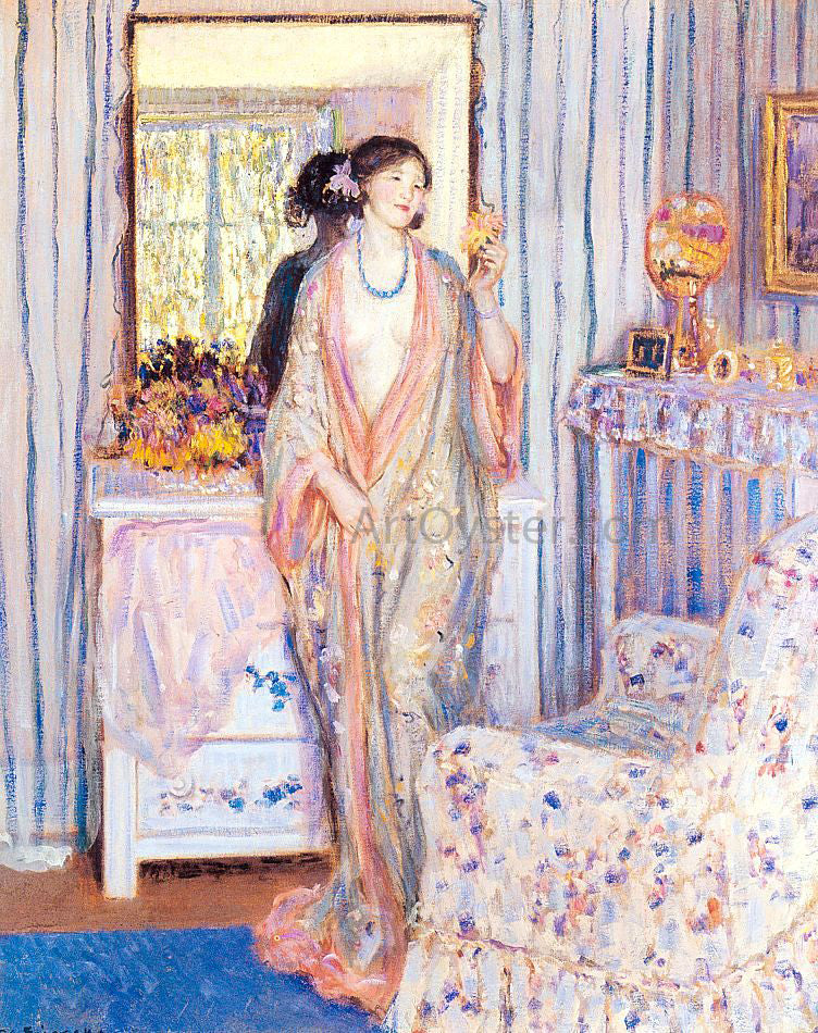Frederick Carl Frieseke The Robe - Hand Painted Oil Painting