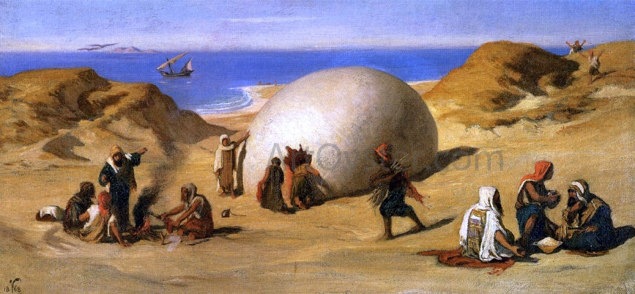 Elihu Vedder The Roc's Egg - Hand Painted Oil Painting