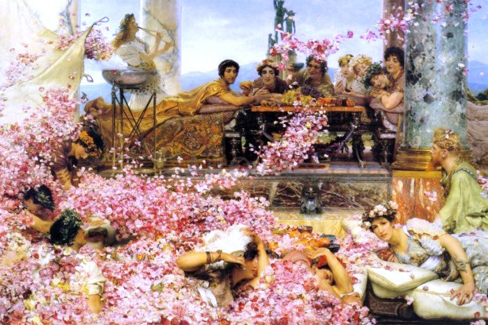 Sir Lawrence Alma-Tadema The Roses of Heliogabalus - Hand Painted Oil Painting
