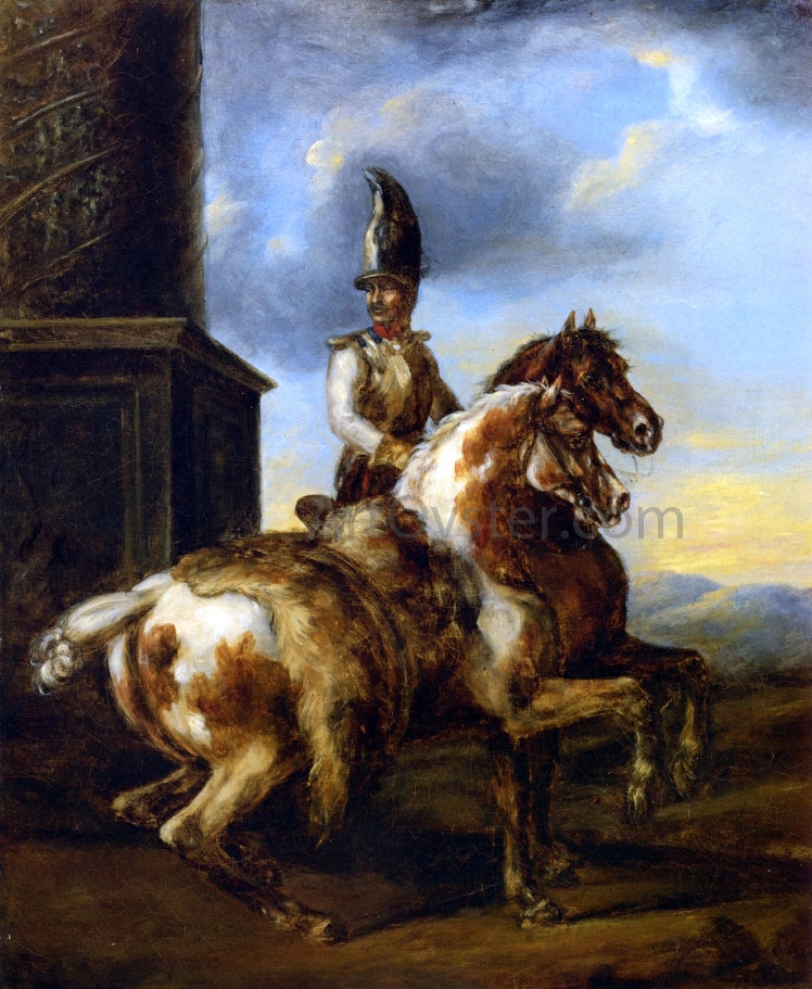 Theodore Gericault The Royal Decree - Hand Painted Oil Painting