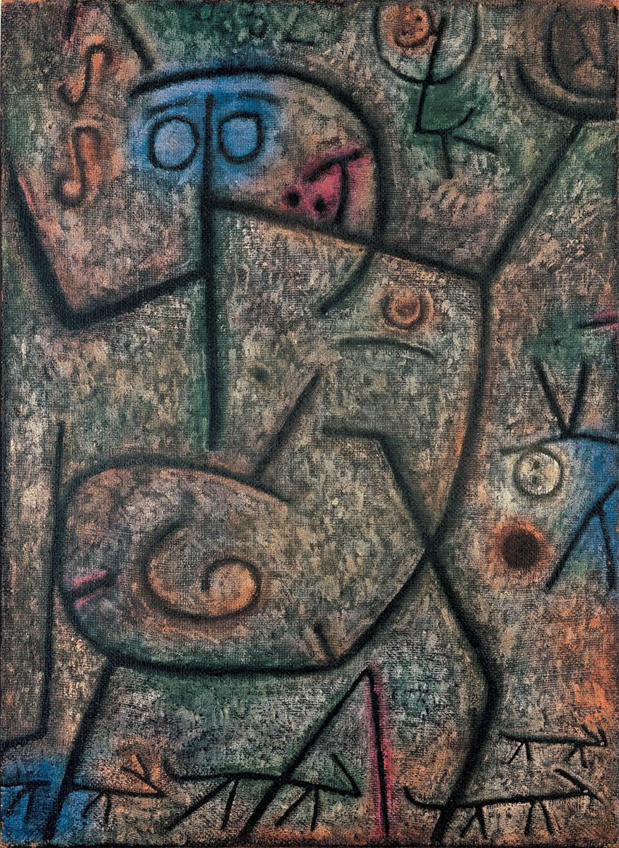 Paul Klee The Rumors - Hand Painted Oil Painting