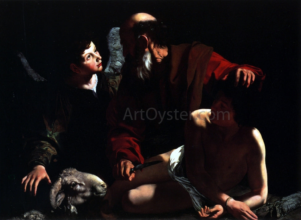 Caravaggio The Sacrifice of Isaac - Hand Painted Oil Painting