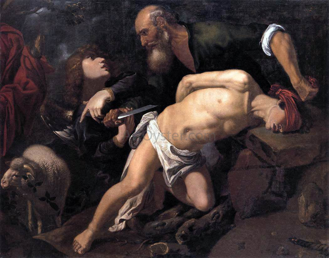 Pedro Orrente The Sacrifice of Isaac - Hand Painted Oil Painting