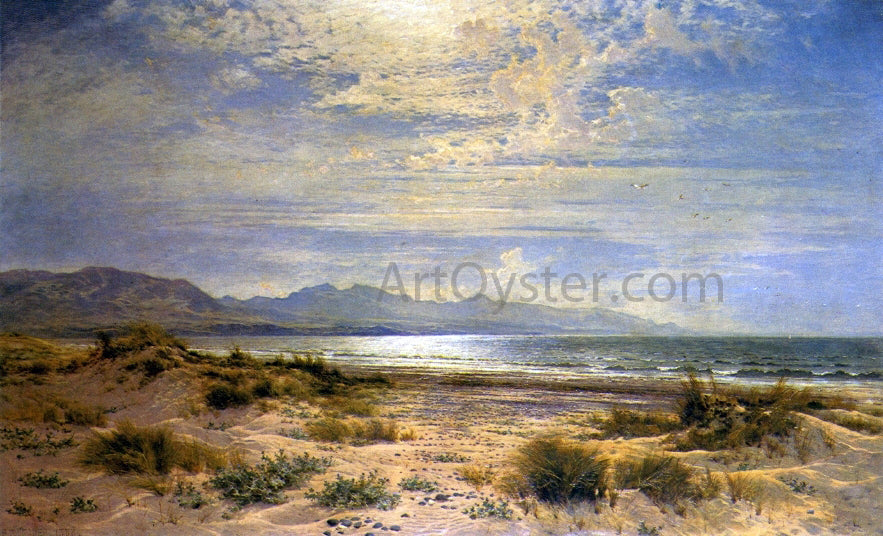 Benjamin Williams Leader The Sands of Aberdovey - Hand Painted Oil Painting
