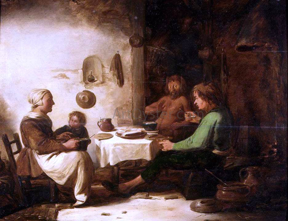 Benjamin Gerritsz Cuyp The Satyr and the Peasant Family - Hand Painted Oil Painting