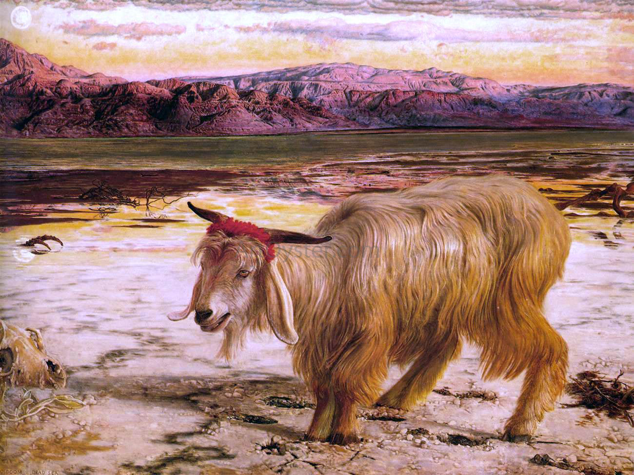 William Holman Hunt A Scapegoat - Hand Painted Oil Painting