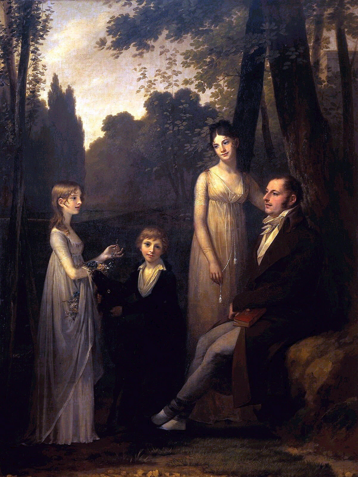 Pierre Paul Prudhon The Schimmelpenninck Family - Hand Painted Oil Painting