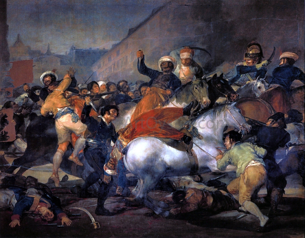 Francisco Jose de Goya Y Lucientes The Second of May 1808 - Hand Painted Oil Painting