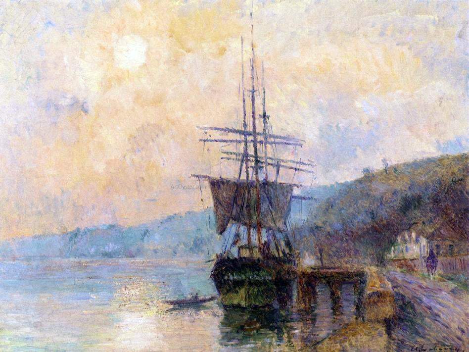 Albert Lebourg The Seine near Rouen - Hand Painted Oil Painting