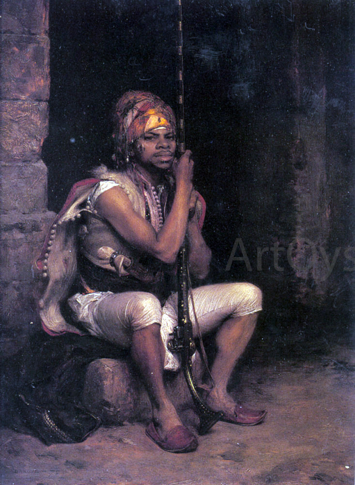 Charles Bargue The Sentinel - Hand Painted Oil Painting