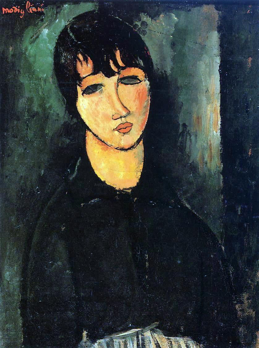 Amedeo Modigliani The Servant - Hand Painted Oil Painting