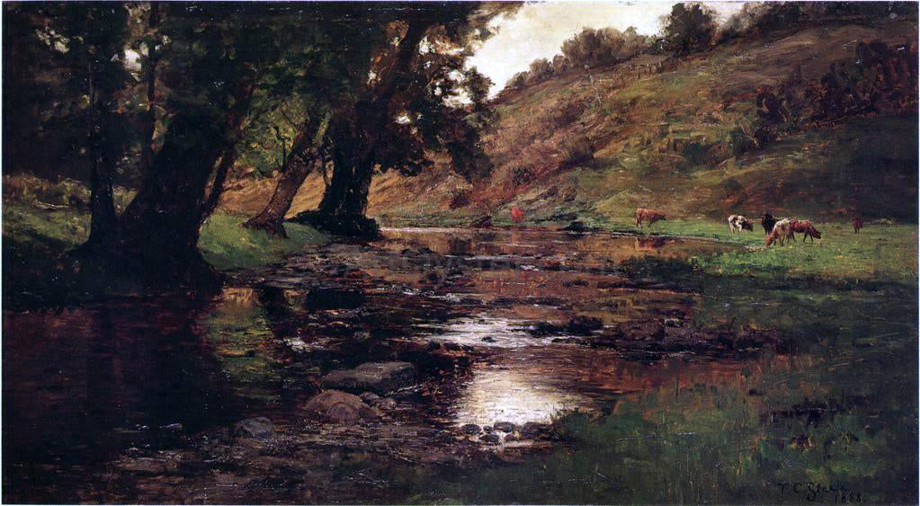 Theodore Clement Steele The Shades - Hand Painted Oil Painting