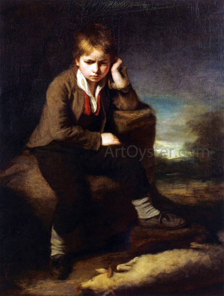 John Opie The Shepherd Boy - Hand Painted Oil Painting