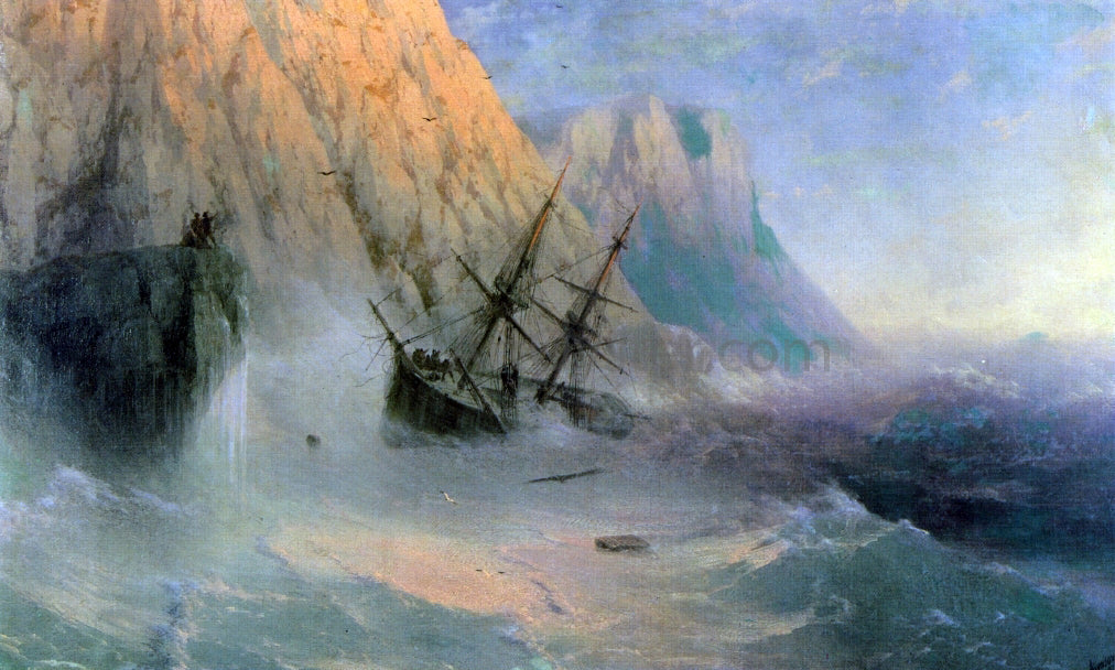 Ivan Constantinovich Aivazovsky The Shipwreck - Hand Painted Oil Painting