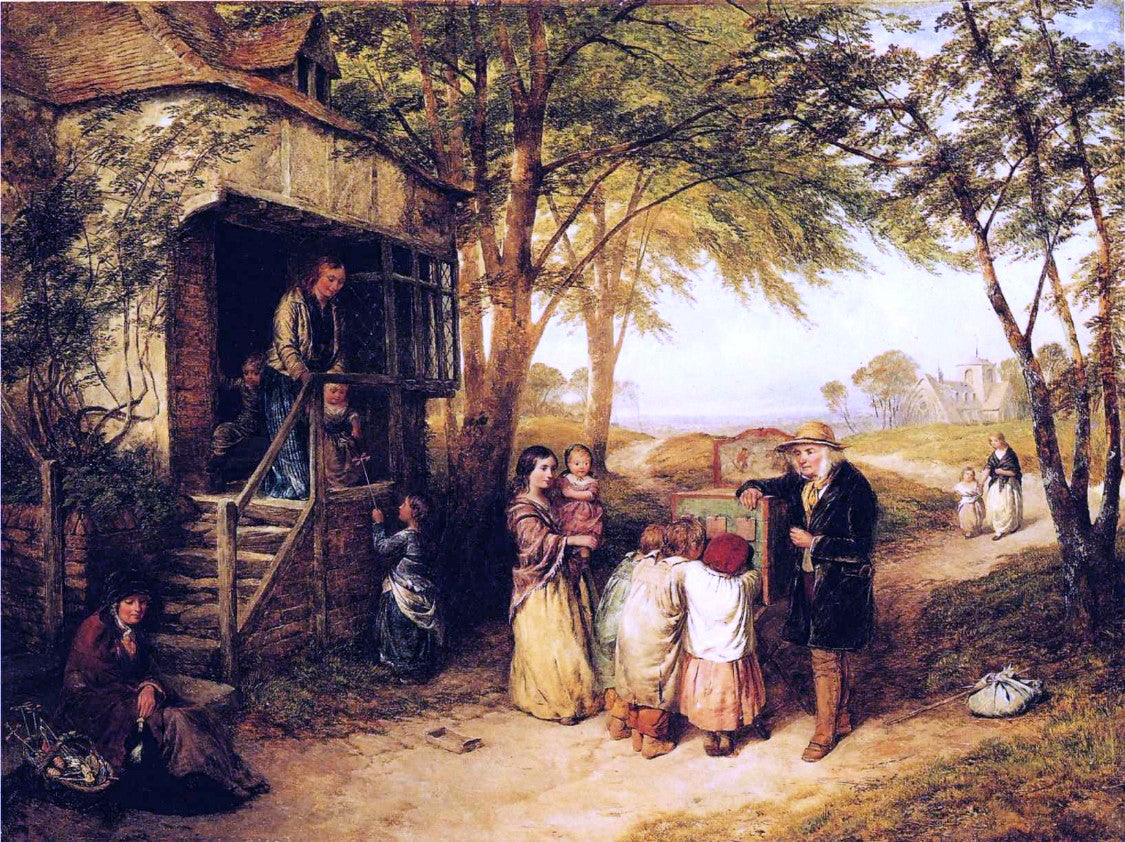 Edward John Cobbett The Showman - Hand Painted Oil Painting