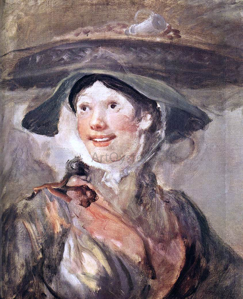  William Hogarth The Shrimp Girl - Hand Painted Oil Painting