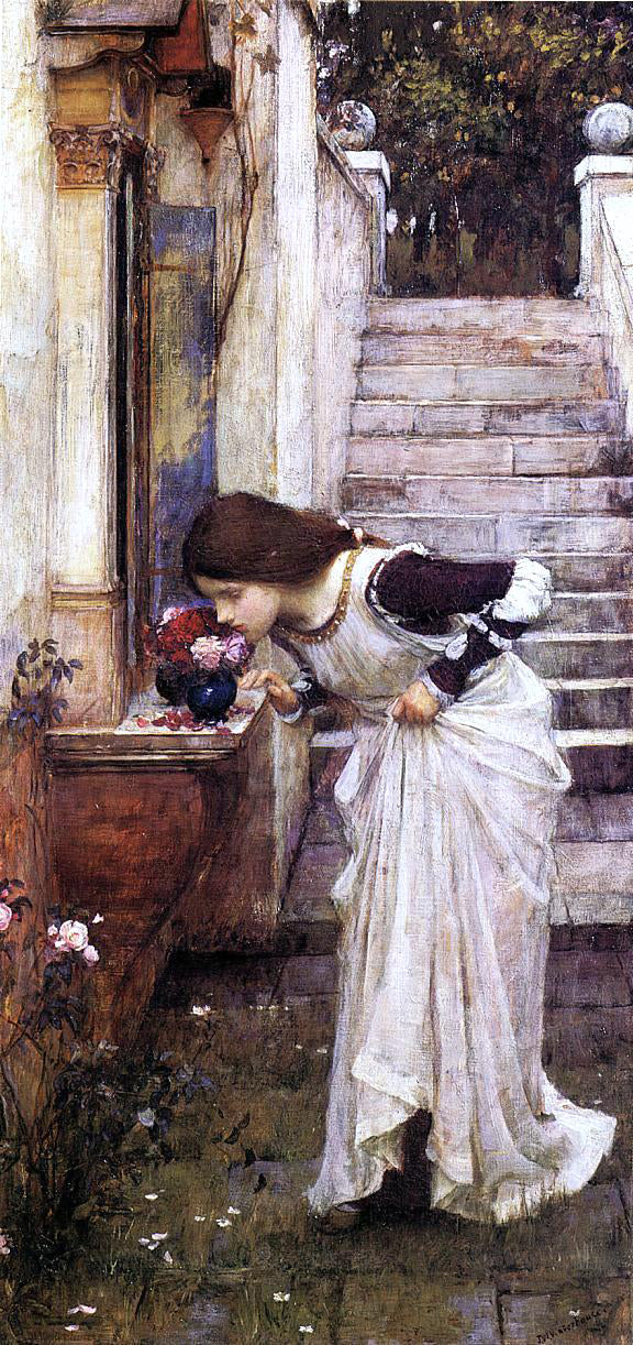 油絵 John William Waterhouse 最高傑作 John William Waterhouse The Shrine Oil Painting – Art Oyster LLC