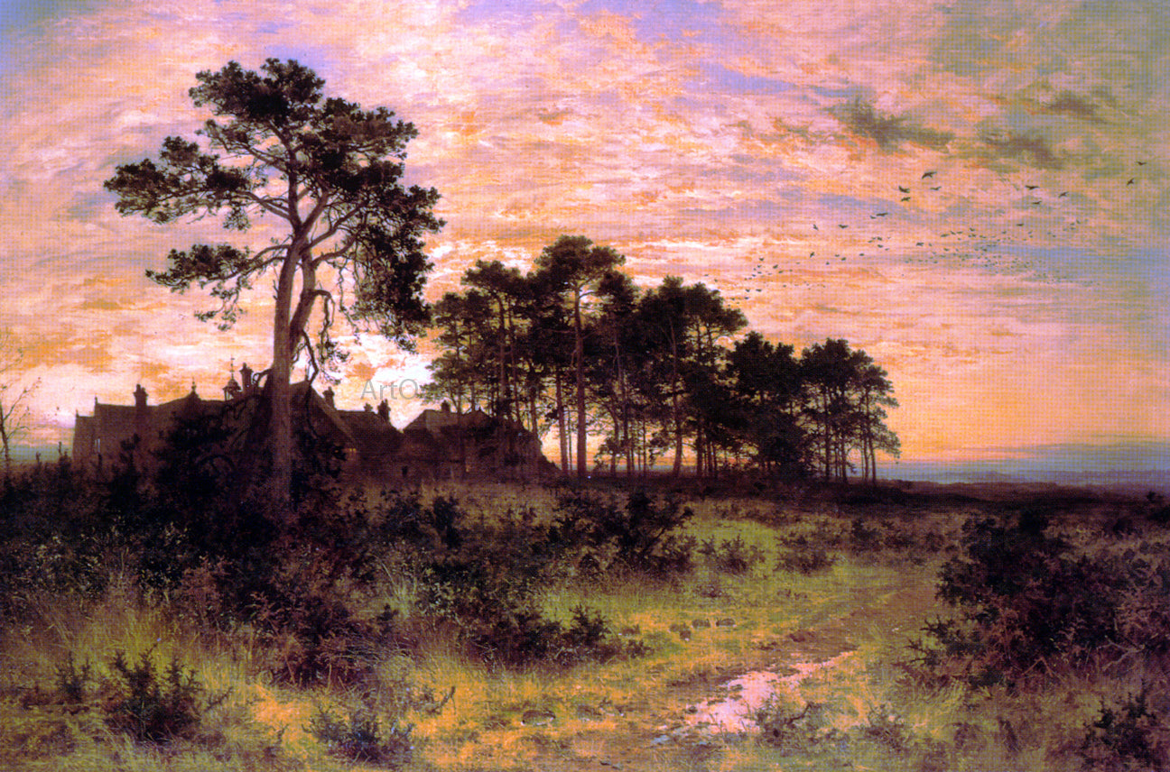 Benjamin Williams Leader The Silent Evening Hour - Hand Painted Oil Painting