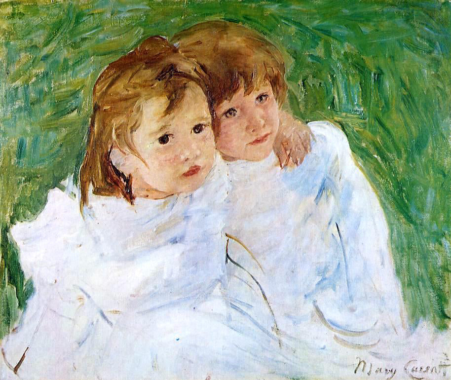 Mary Cassatt The Sisters - Hand Painted Oil Painting