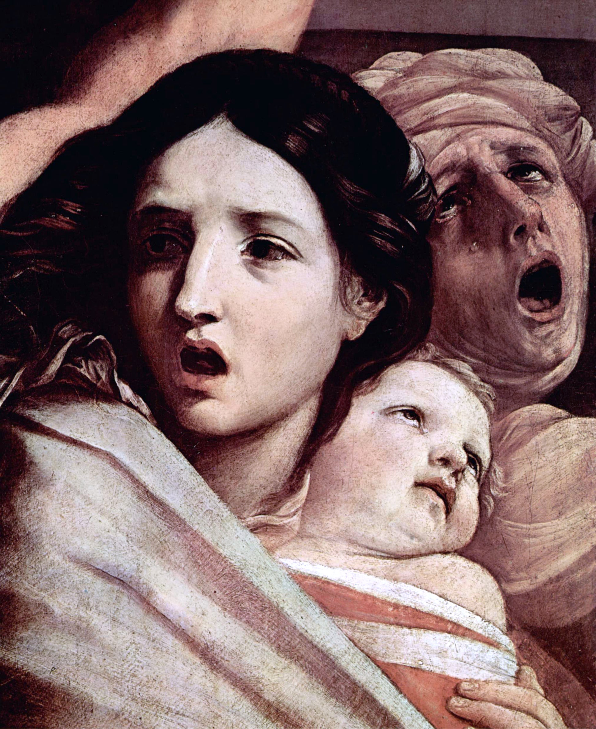  Guido Reni The Slaughter of the Innocents [detail #1] - Hand Painted Oil Painting