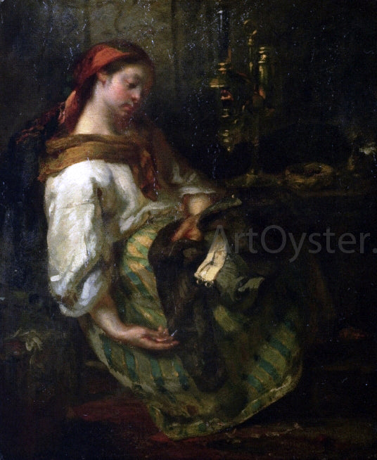 Jean-Francois Millet The Sleeping Seamstress - Hand Painted Oil Painting