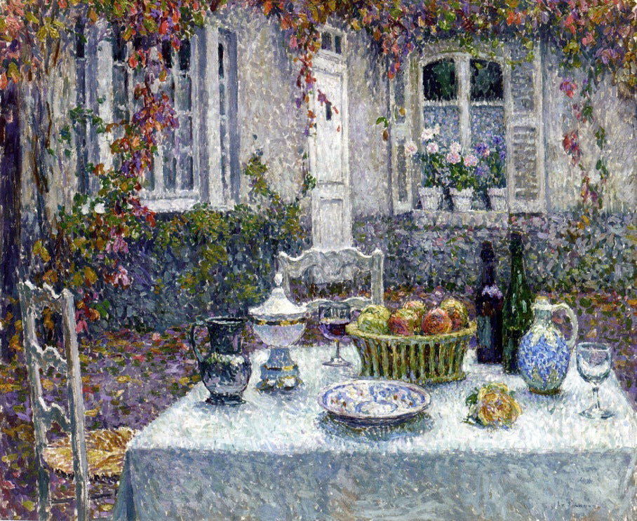 Henri Le Sidaner A Small Table - Hand Painted Oil Painting
