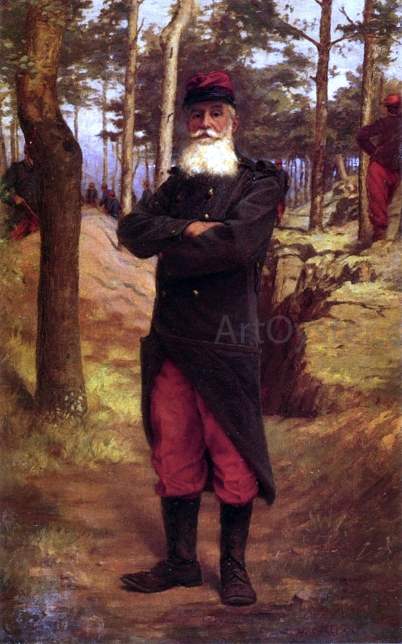 Jefferson David Chalfant The Soldier - Hand Painted Oil Painting