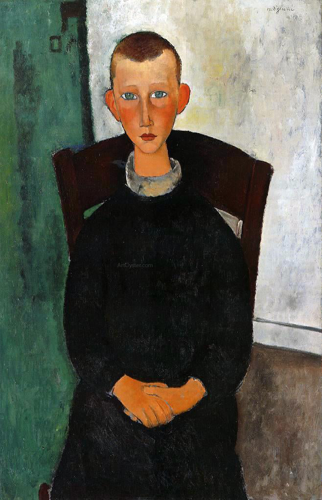 Amedeo Modigliani The Son of the Concierge - Hand Painted Oil Painting