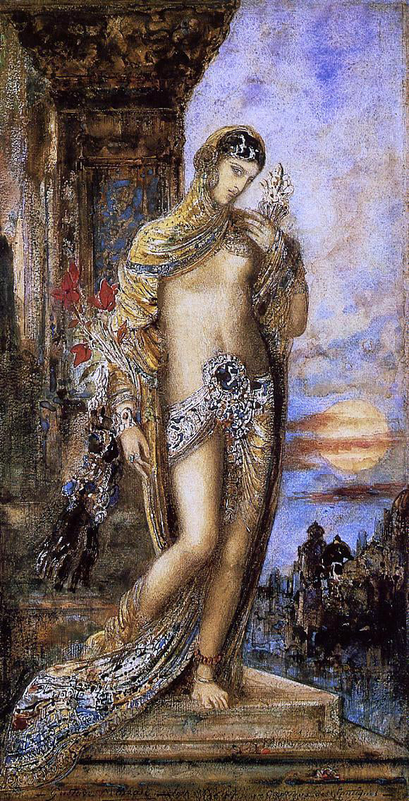 Gustave Moreau The Song of Songs - Hand Painted Oil Painting