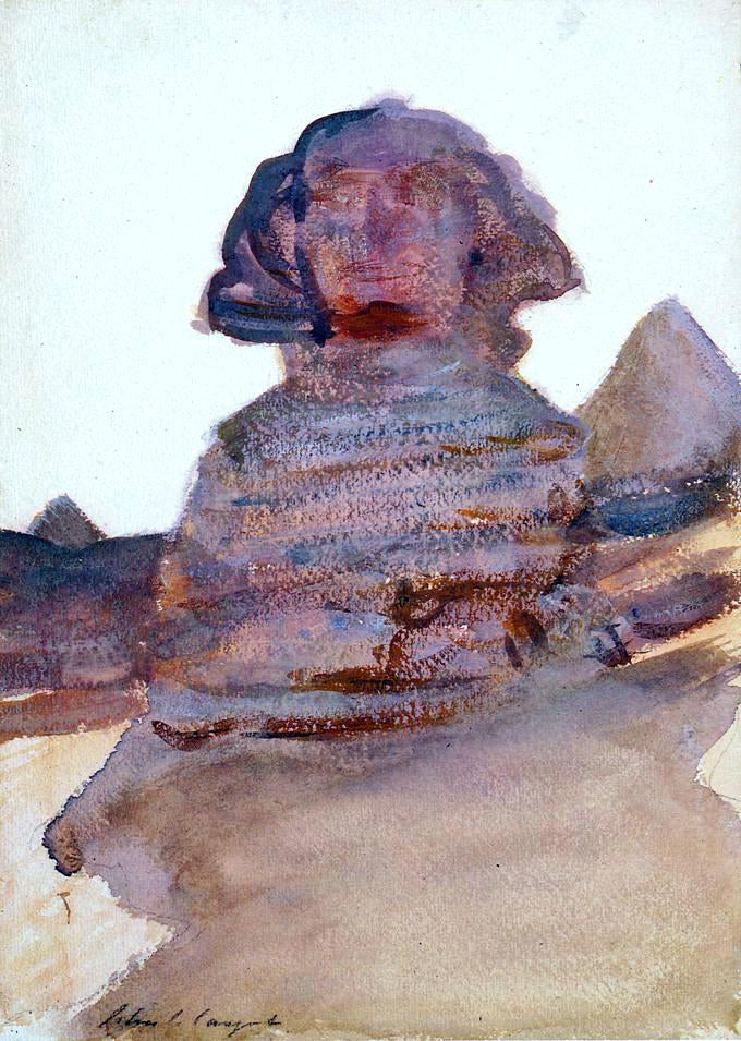 John Singer Sargent The Sphinx - Hand Painted Oil Painting