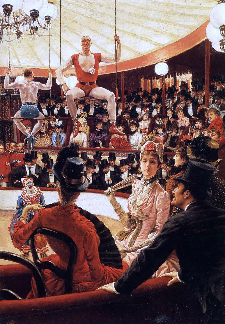 James Tissot The Sporting Ladies (also known as The Amateur Circus) - Hand Painted Oil Painting