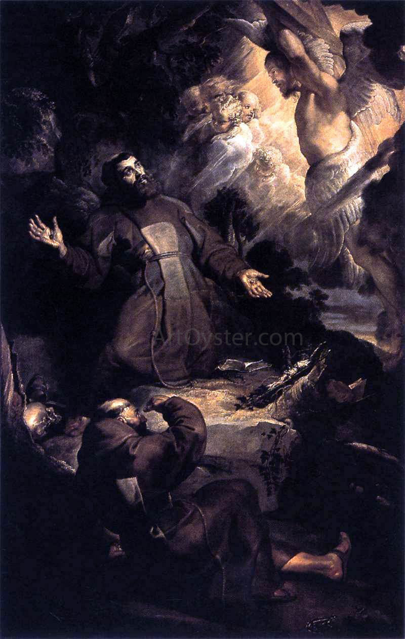  Peter Paul Rubens The Stigmatization of St Francis - Hand Painted Oil Painting