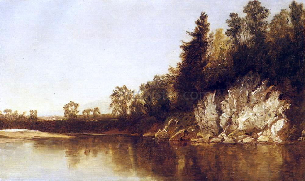 John Frederick Kensett The Still Pool - Hand Painted Oil Painting