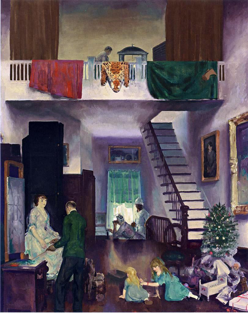 George Wesley Bellows A Studio - Hand Painted Oil Painting