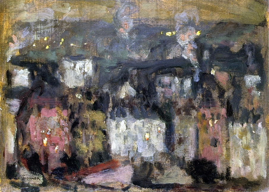 Henri Le Sidaner The Suburbs - Hand Painted Oil Painting
