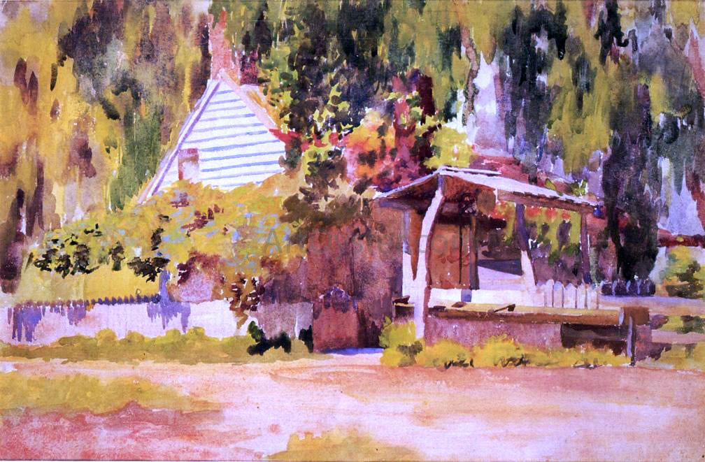  Thomas Pollock Anschutz The Summer House - Hand Painted Oil Painting