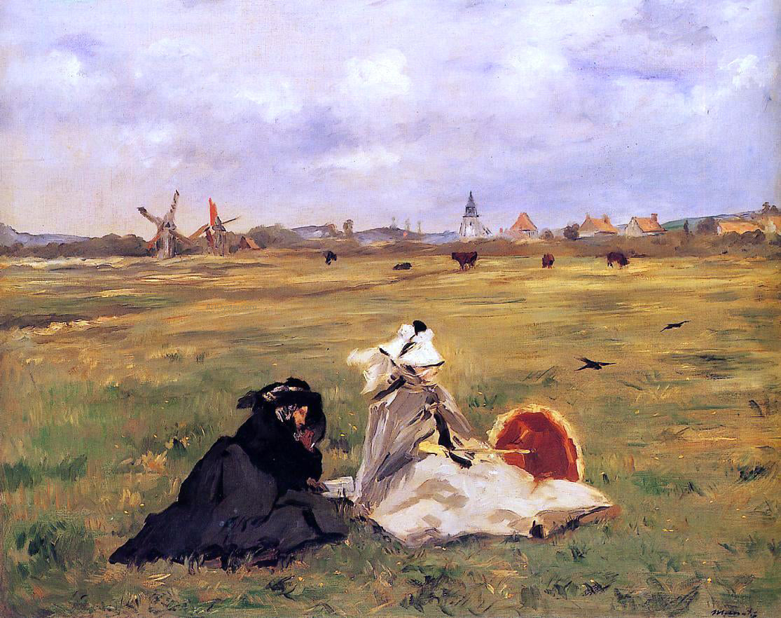 Edouard Manet The Swallows - Hand Painted Oil Painting