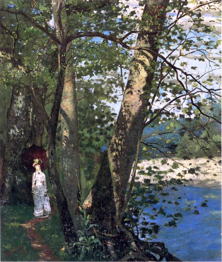 John Love The Sycamores - Hand Painted Oil Painting