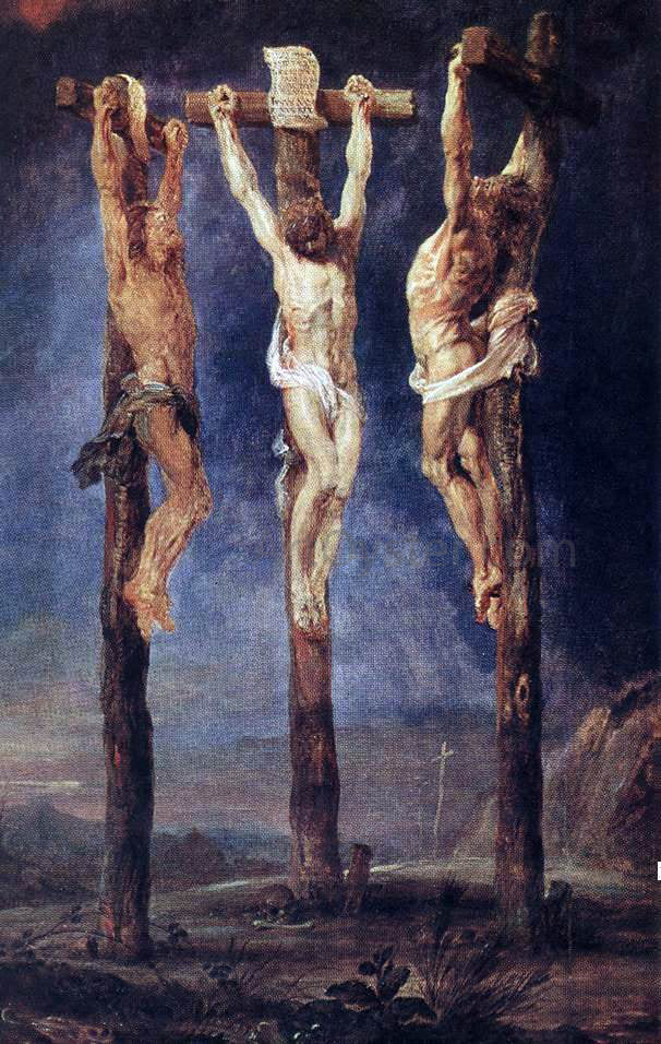 Peter Paul Rubens The Three Crosses - Hand Painted Oil Painting