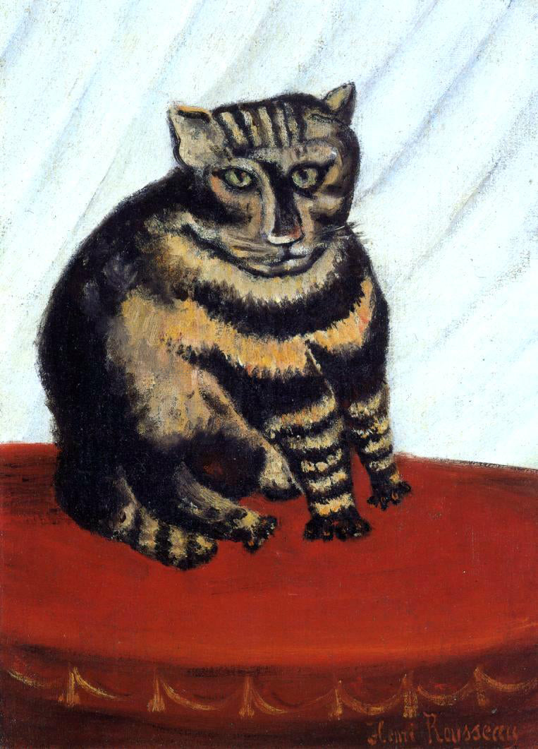 Henri Rousseau The Tiger Cat - Hand Painted Oil Painting