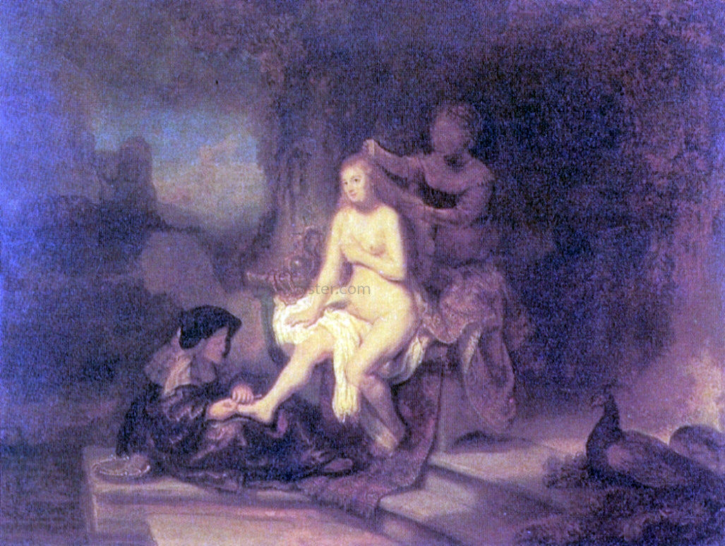 Rembrandt Van Rijn The Toilet of Bathsheba - Hand Painted Oil Painting