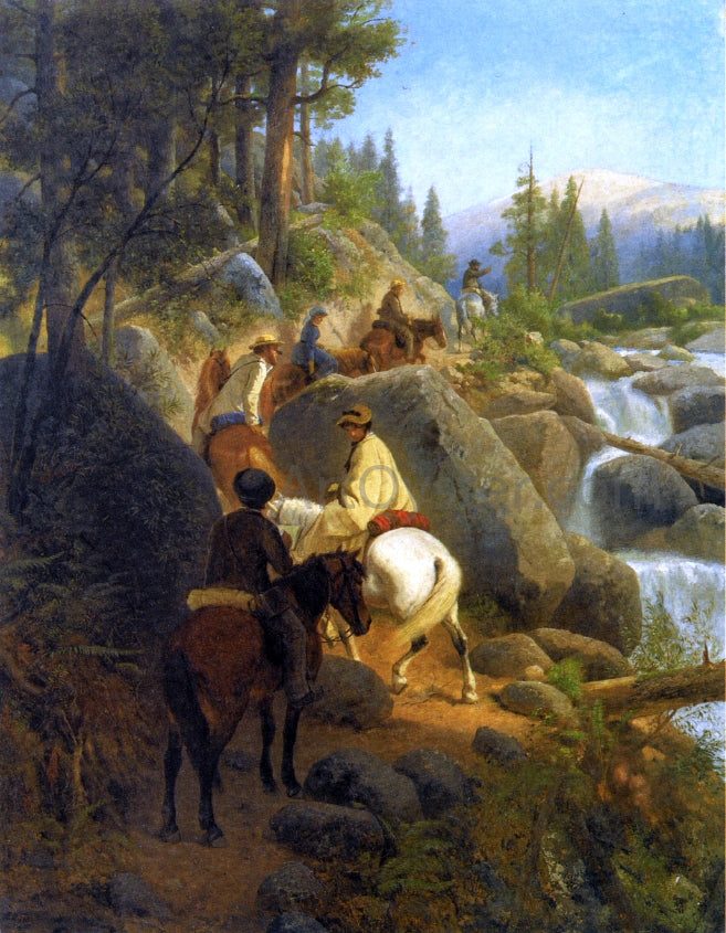 William Hahn The Trip to Glacier Point (also known as The Excursion Party) - Hand Painted Oil Painting
