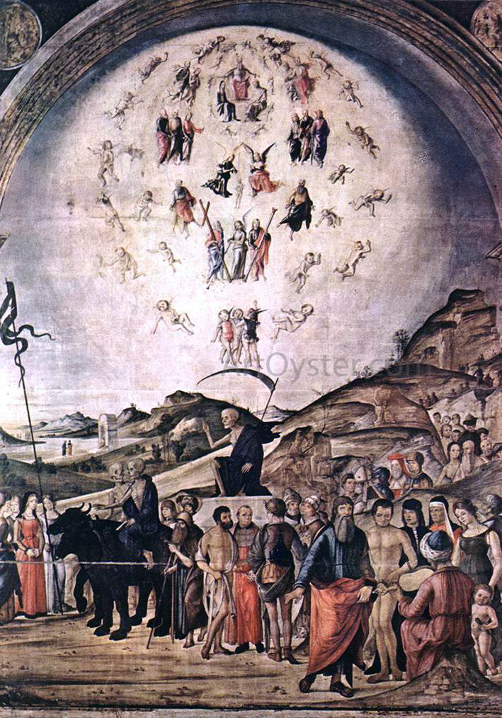 The Elder Lorenzo Costa The Triumph of Death - Hand Painted Oil Painting