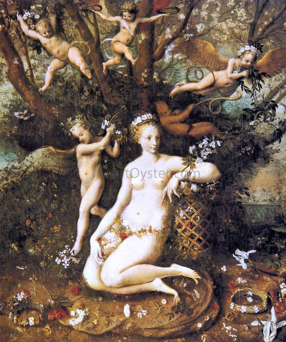 Master of Flora The Triumph of Flora - Hand Painted Oil Painting