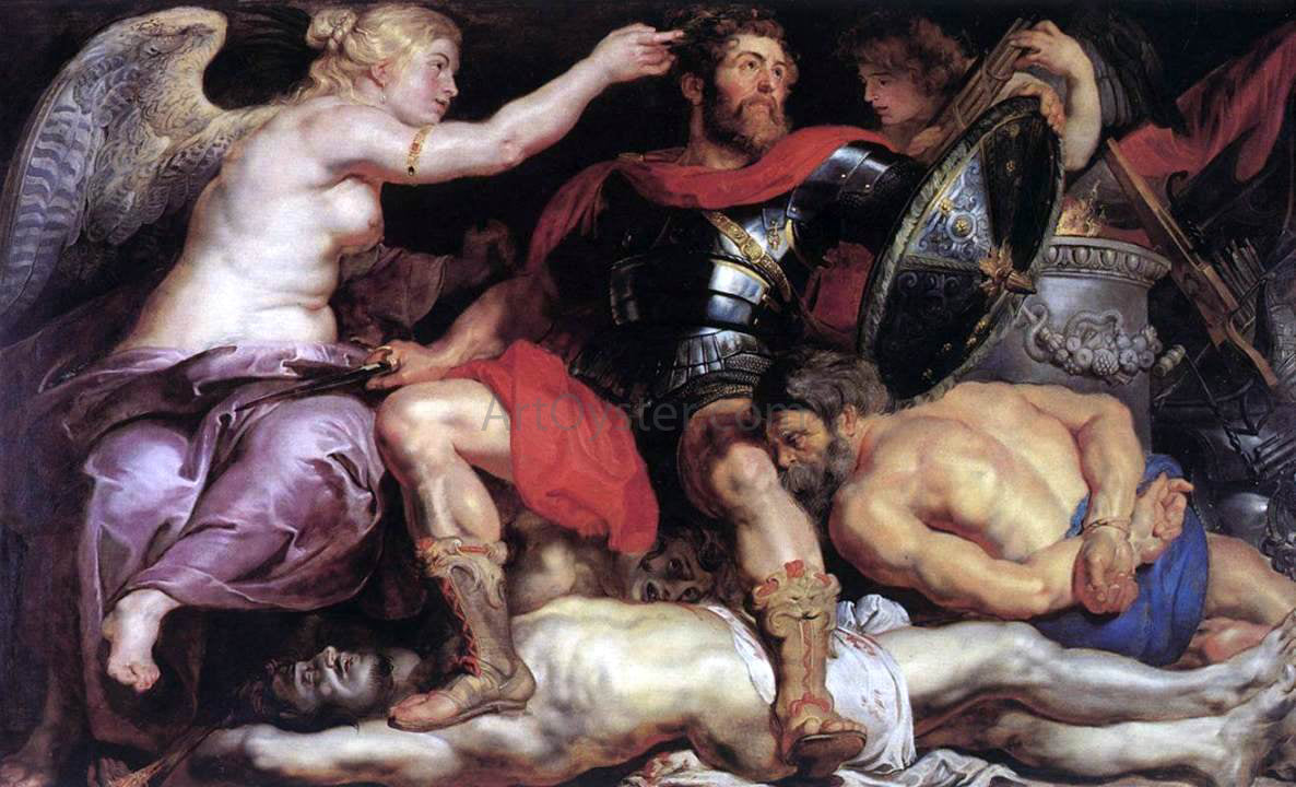 Peter Paul Rubens The Triumph of Victory - Hand Painted Oil Painting