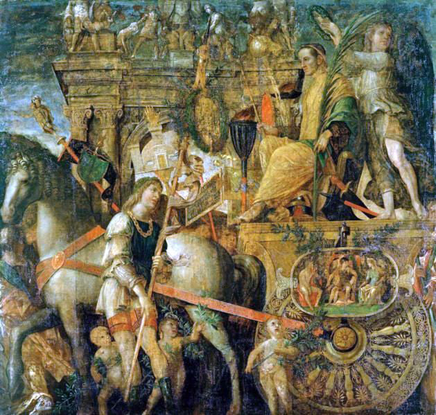 Andrea Mantegna The Triumphs of Caesar - Hand Painted Oil Painting